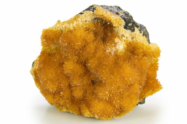 Intense Orange Calcite Crystal Cluster - Poland #331954